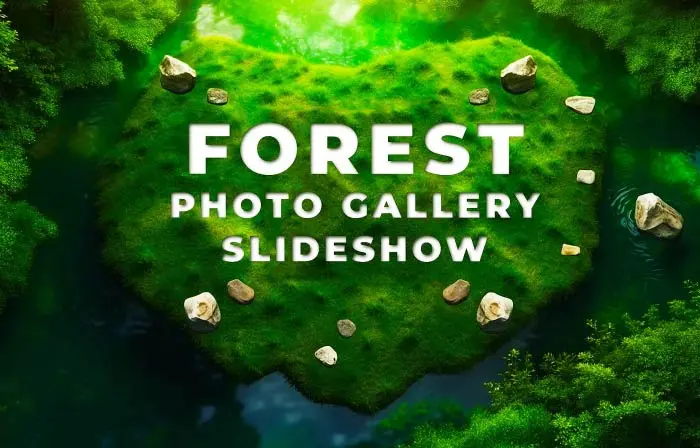 Forest Photo Frame 3D Slideshow